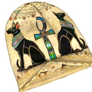 Egyptian cat beanie